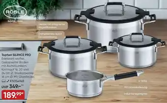 Galeria RÖSLE Topfset SILENCE PRO Angebot