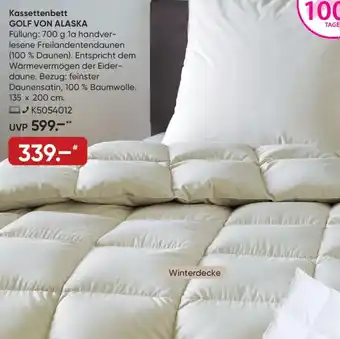 Galeria CENTA-STAR extra Kassettenbett GOLF VON ALASKA Angebot