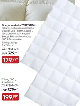 Galeria Ganzjahresdecke TEMPTATION Angebot