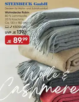 Galeria STEINBECK GmbH Wohndecke Rubin Angebot