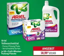 METRO Ariel Vollwaschmittel Angebot