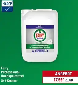 METRO Fairy Professional Handspülmittel Angebot