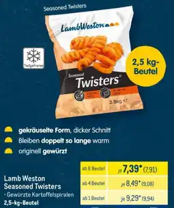 METRO Lamb Weston Seasoned Twisters Angebot