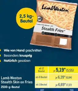 METRO Lamb Weston Stealth Skin on Fries Angebot