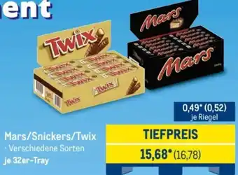METRO Mars/Snickers/Twix Angebot