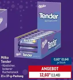 METRO Milka Tender Angebot