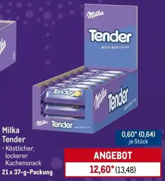 METRO Milka Tender Angebot