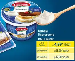 METRO Galbani Mascarpone Angebot