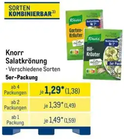 METRO Knorr Salatkrönung Angebot