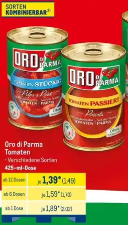 METRO Oro di Parma Tomaten Angebot