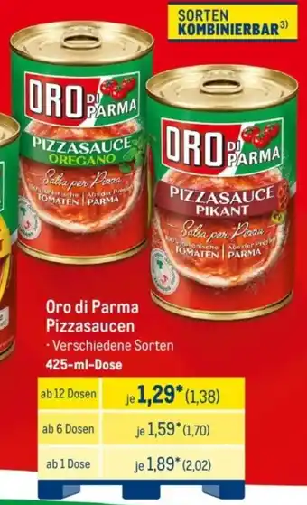 METRO Oro di Parma Pizzasaucen Angebot