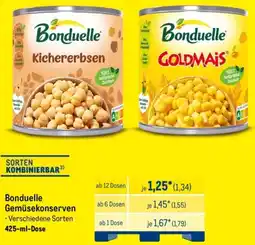 METRO Bonduelle Gemüsekonserven Angebot