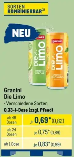 METRO Granini Die Limo Angebot