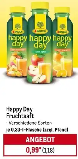 METRO RAUCH Happy Day Fruchtsaft Angebot