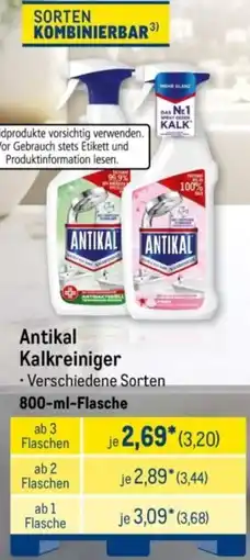 METRO Antikal Kalkreiniger Angebot