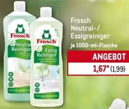 METRO Frosch Neutral-/ Essigreiniger Angebot