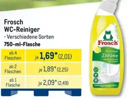 METRO Frosch WC-Reiniger Angebot