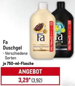 METRO Fa Duschgel Angebot