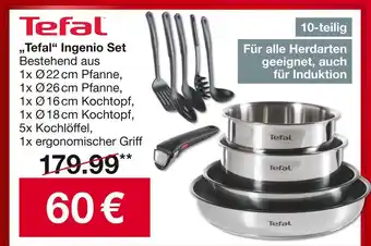 Woolworth Tefal ingenio set Angebot