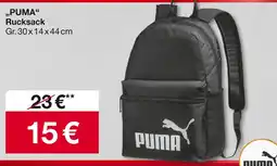 Woolworth Puma rucksack Angebot
