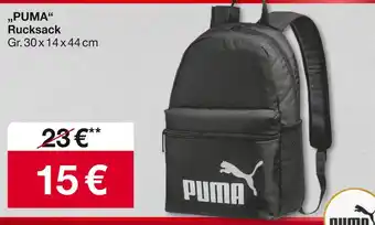 Woolworth Puma rucksack Angebot