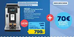 Euronics Delonghi prima donna soul ecam 610.55.sb kaffeevollautomat Angebot
