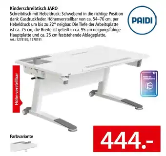 Zurbrüggen Paidi kinderschreibtisch jaro Angebot