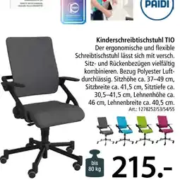 Zurbrüggen Paidi kinderschreibtischstuhl tio Angebot