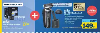 Euronics Braun 71-n7200cc series 7 rasierer Angebot