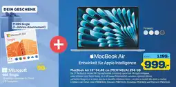 Euronics Apple macbook air 13” 34,46 cm (mc6t4d/a) 256 gb Angebot