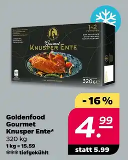 NETTO Goldenfood gourmet knusper ente Angebot