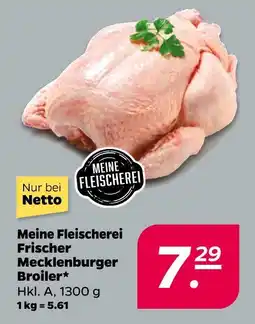 NETTO Meine fleischerei frischer mecklenburger broiler Angebot