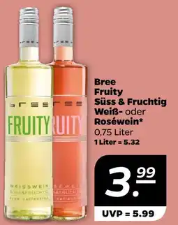 NETTO Bree fruity süß & fruchtig weißwein Angebot