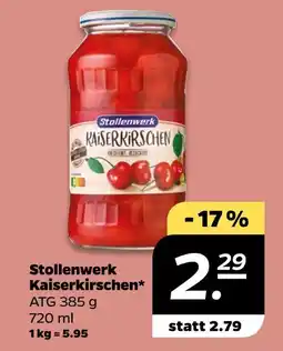 NETTO Stollenwerk kaiserkirschen Angebot