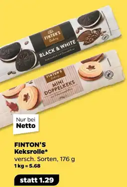 NETTO Finton's black & white Angebot