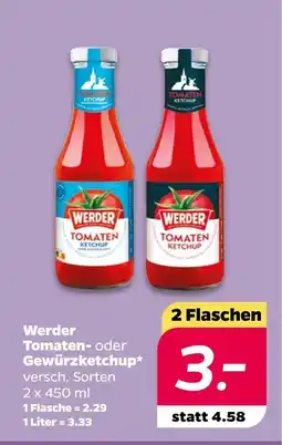 NETTO Werder tomaten- oder gewürzketchup Angebot