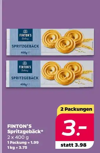 NETTO Finton's bakery spritzgebäck Angebot