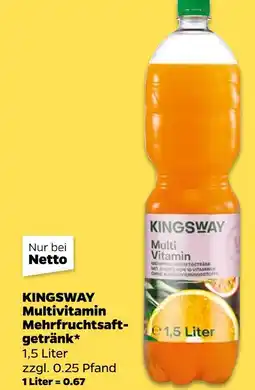 NETTO Kingsway multivitamin mehrfruchtsaftgetränk Angebot