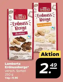 NETTO Lambertz erdnuss berge zartbitter Angebot