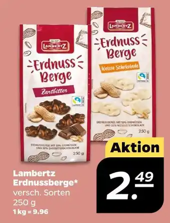 NETTO Lambertz erdnuss berge zartbitter Angebot