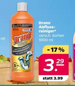 NETTO Drano abflussreiniger Angebot