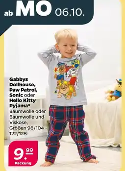 NETTO Gabbys dollhouse pyjama Angebot