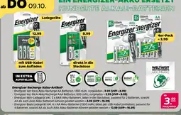 NETTO Energizer 4er-pack akku recharge aa batterien 1350 mah Angebot
