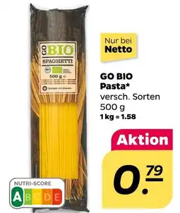 NETTO Go bio pasta Angebot