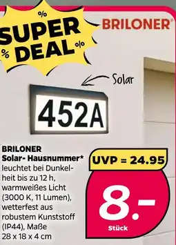 NETTO Briloner solar- hausnummer Angebot