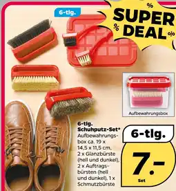 NETTO 6-tlg. schuhputz-set Angebot