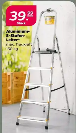NETTO Aluminium-5-stufen-leiter Angebot