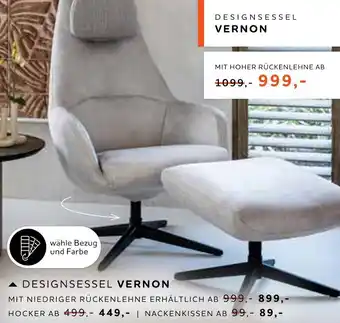 Möbel Inhofer Designsessel vernon Angebot
