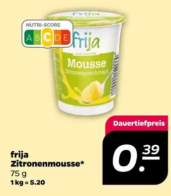 NETTO Frija zitronenmousse Angebot