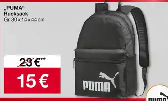Woolworth Puma rucksack Angebot